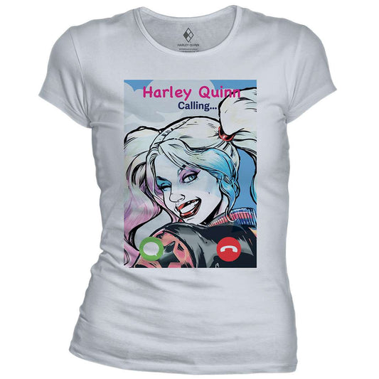 Harley Quinn DC Comics Women's T-shirt - Harley Quinn Calling