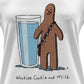 Star Wars Women's T-shirt - Wookiee Cookie And Milk