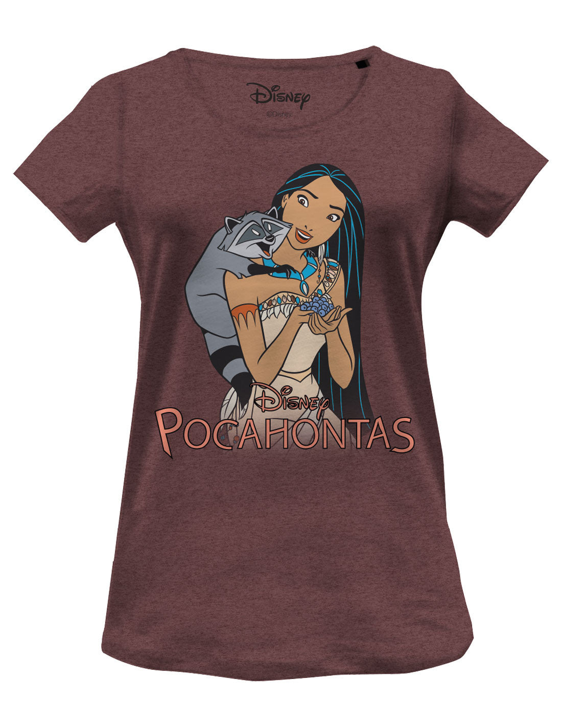 T-shirt Pocahontas Disney - Pocahontas with fruit