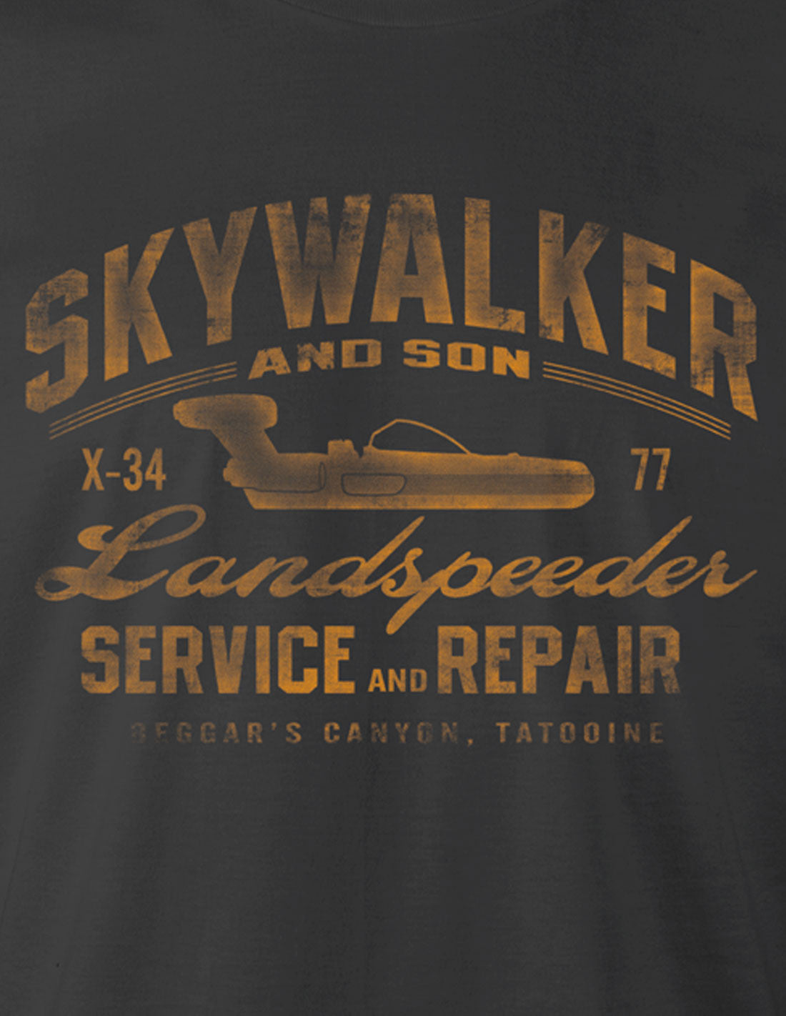 Star Wars T-shirt - Skywalker Landspeeder Repair