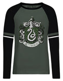 Harry Potter Women's T-shirt - Slytherin Green Glitter