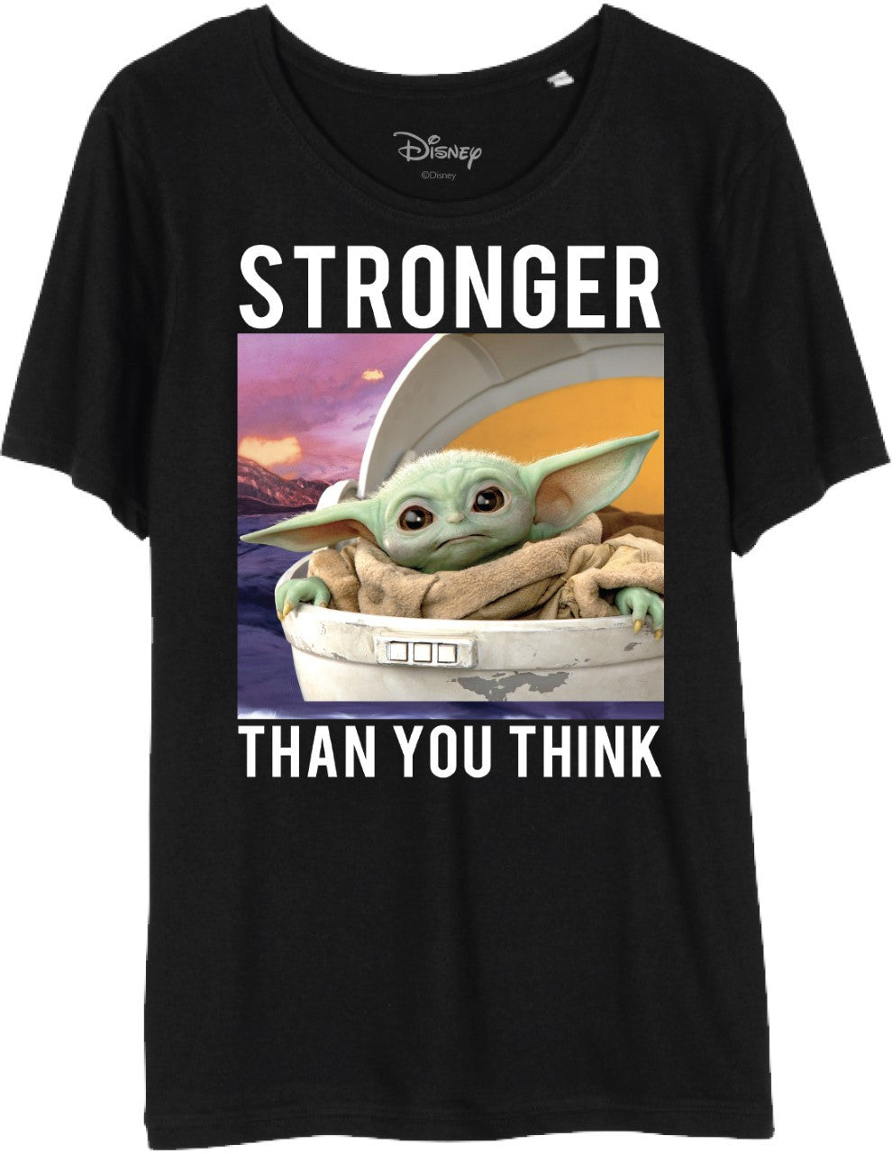 T-shirt Femme Star Wars - The Mandalorian - Stronger Than You Think