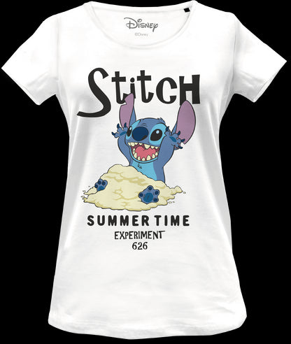 Disney Lilo and Stitch Women's T-shirt - Summertime