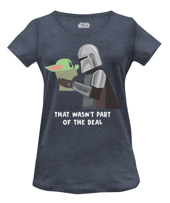 T-shirt Femme Star Wars - The Mandalorian - That wasn't part of the Deal