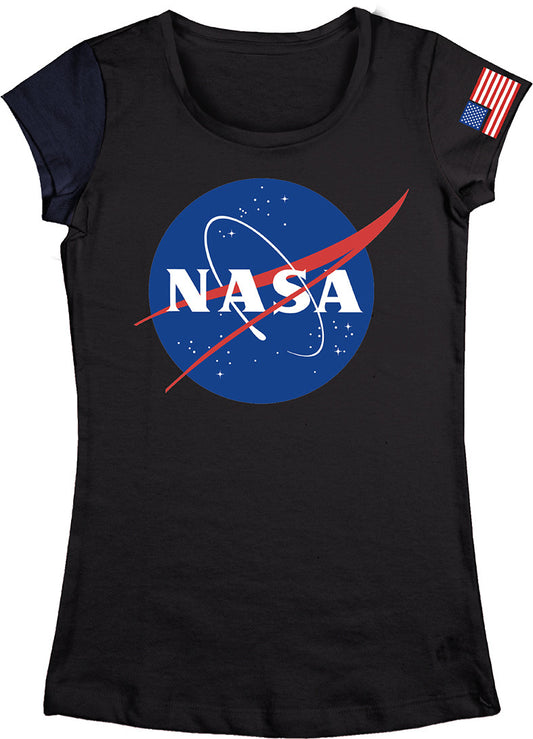 T-shirt Femme NASA - NASA Logo