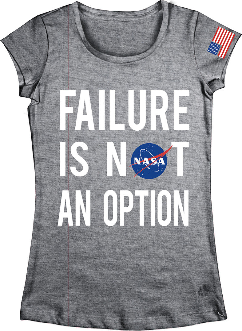 T-shirt Femme NASA - Failure Is Not an Option