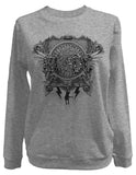 Sweat-shirt AC/DC Femme - Black Ice Sequin