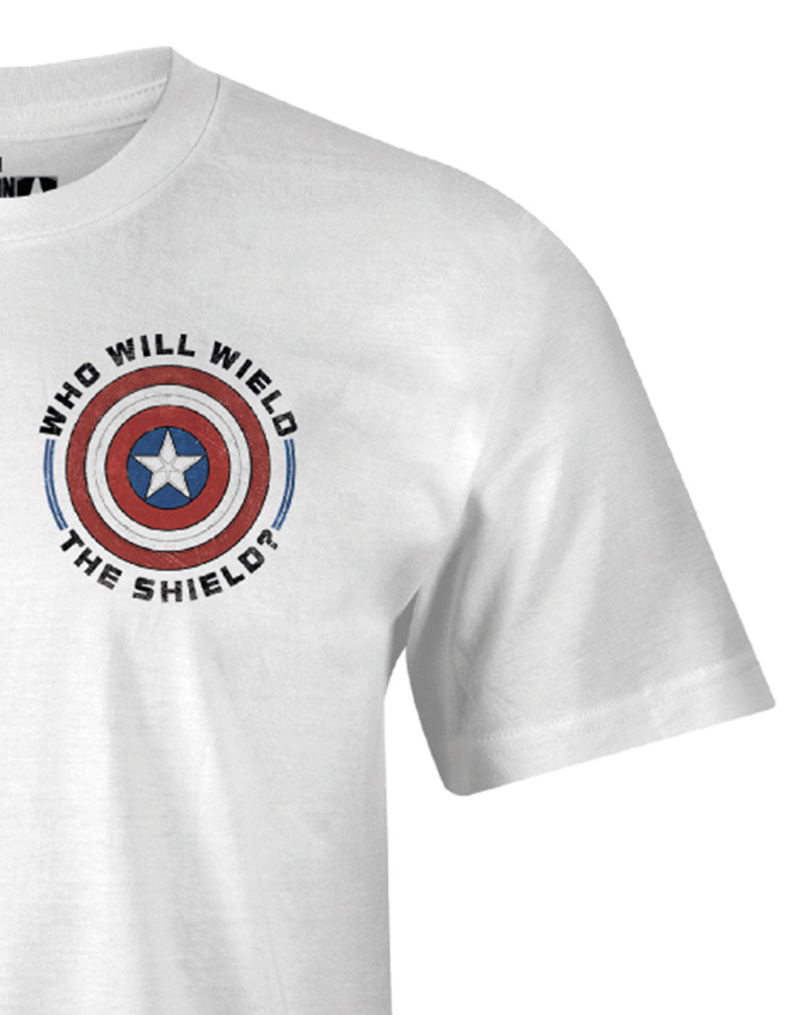 T-shirt Falcon et le Soldat de l'Hiver MARVEL - Mini wield the shield painting