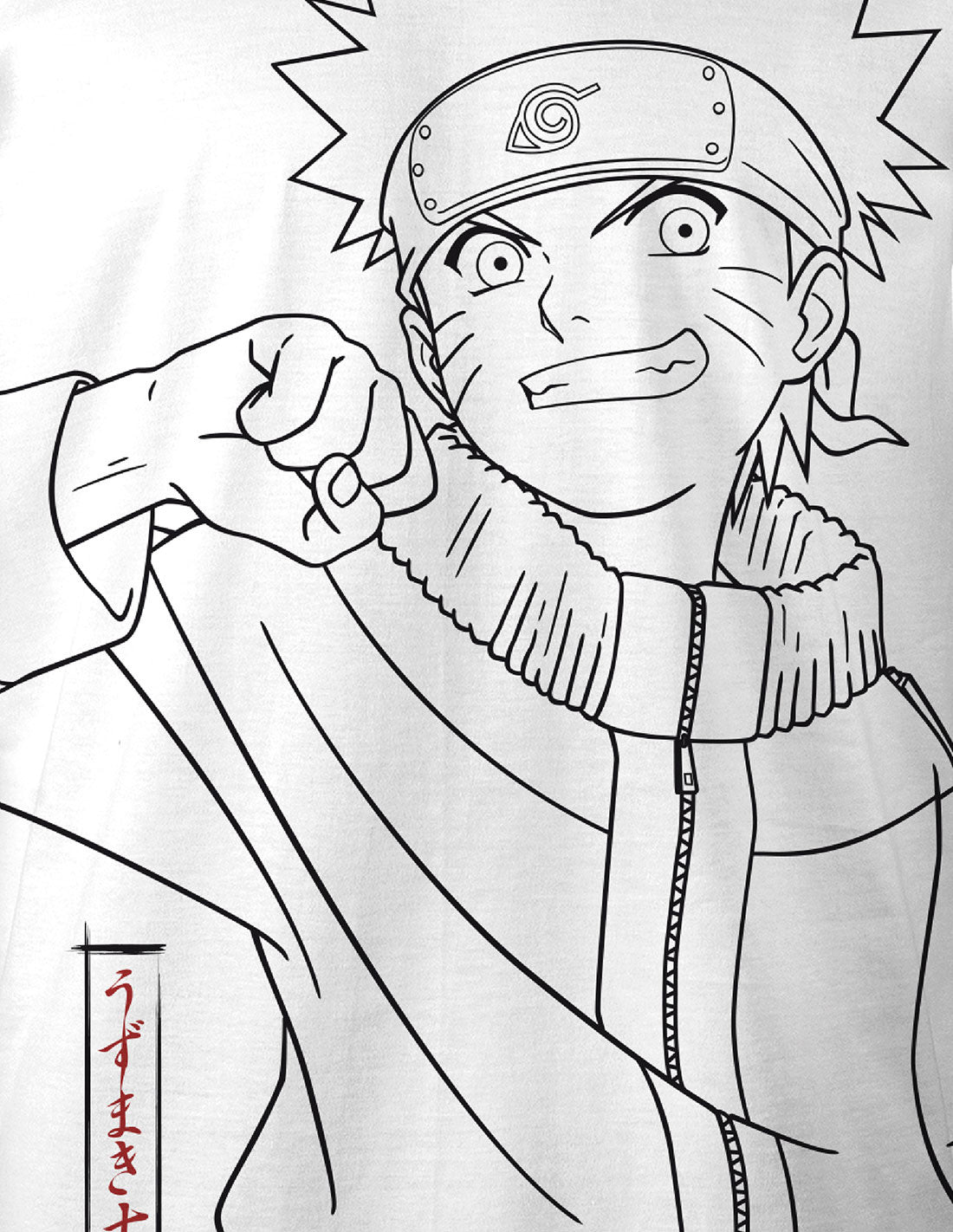 Naruto t-shirt - Japanese art