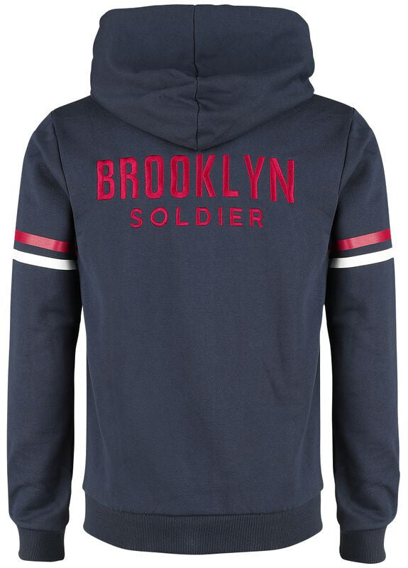 Captain America Marvel Sweatshirt - Brooklyn Soldier