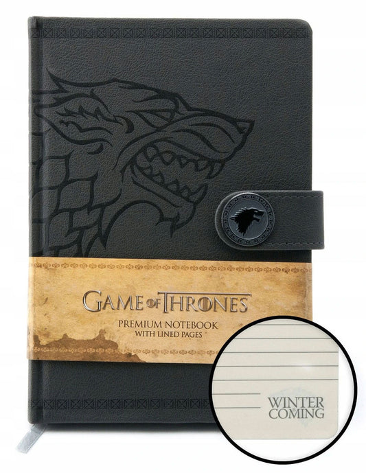 Carnet de notes A5 Premium Game of Thrones - Stark