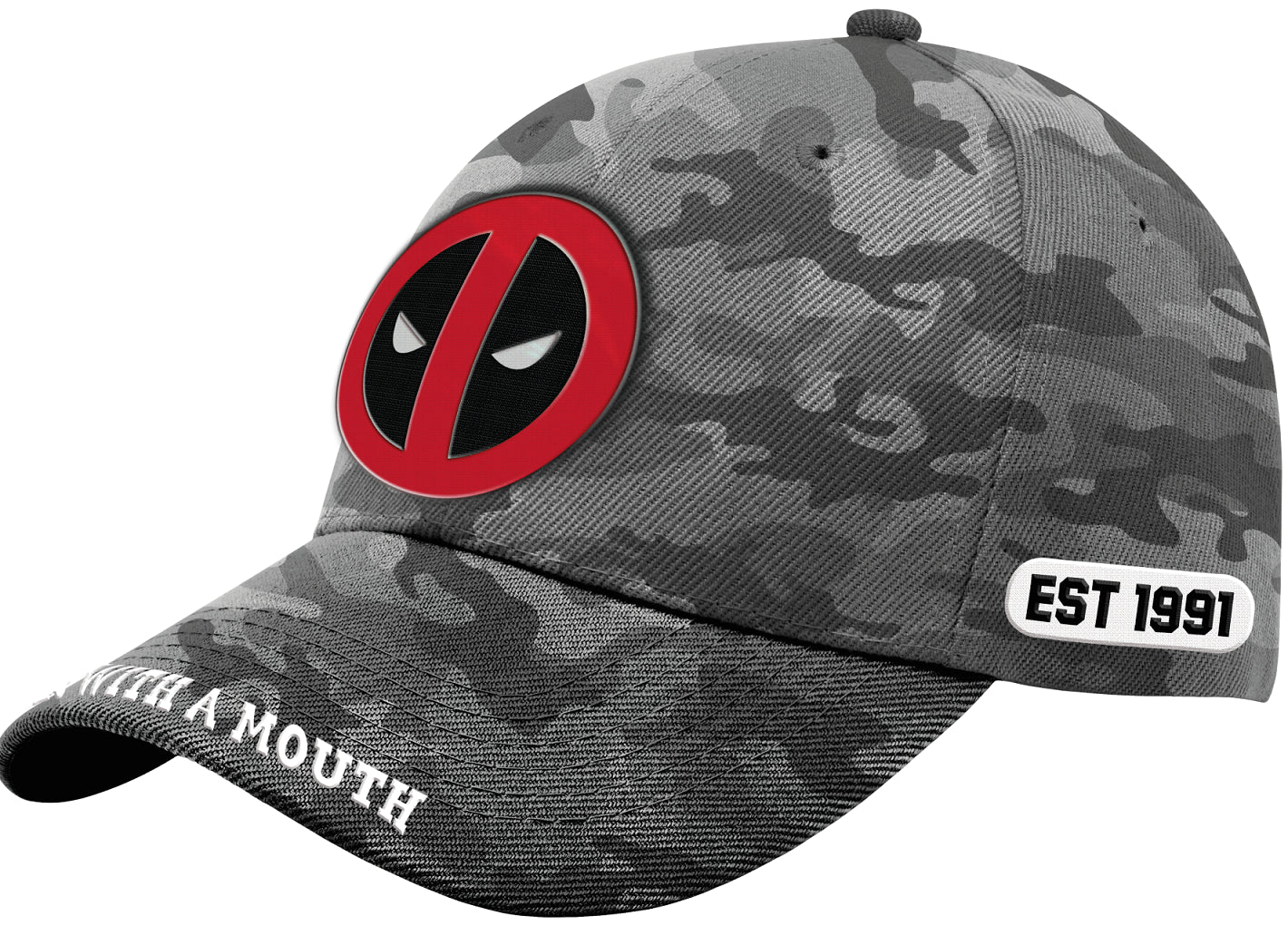 Marvel Deadpool Cap - MERC WITH A MOUTH