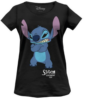 Disney Lilo &amp; Stitch Women's T-shirt - Angry Stitch