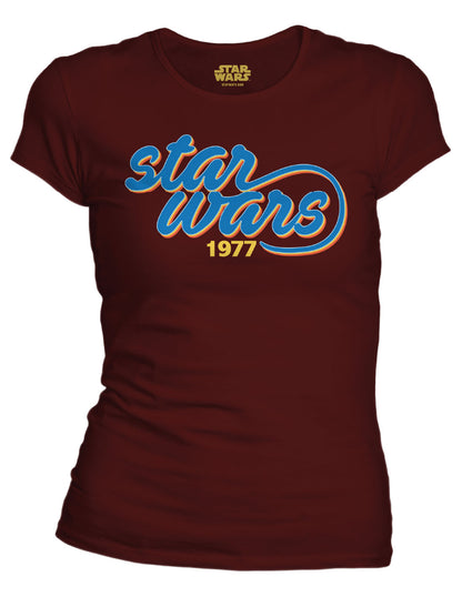 Star Wars Women's T-shirt - 1977 Logo