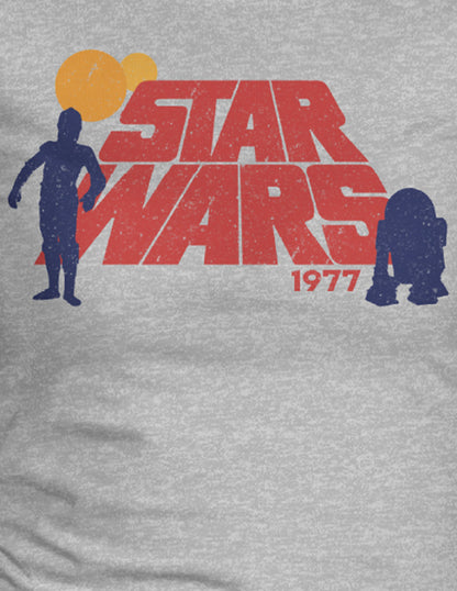 T-shirt Femme Star Wars - Droids