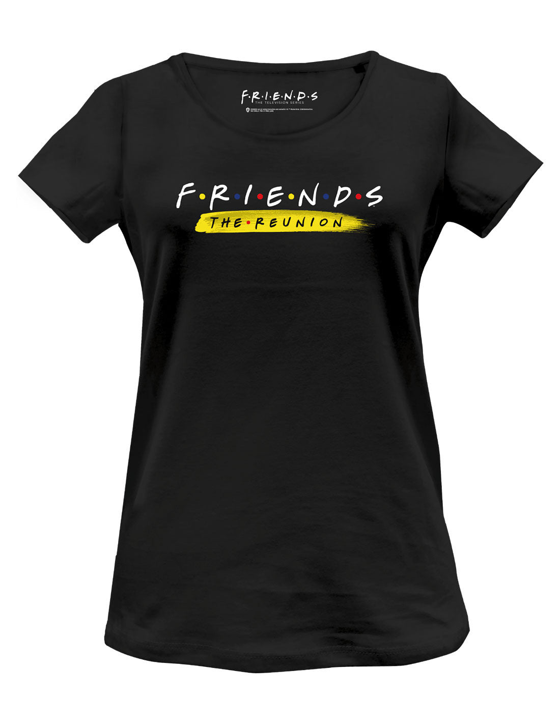 Women's T-shirt FRIENDS - MAIN NAMES LOGO