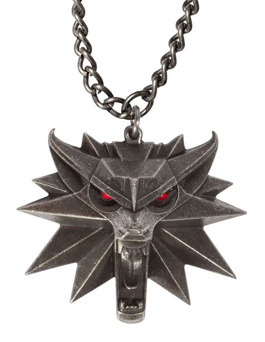 The Witcher 3 luminous medallion and chain