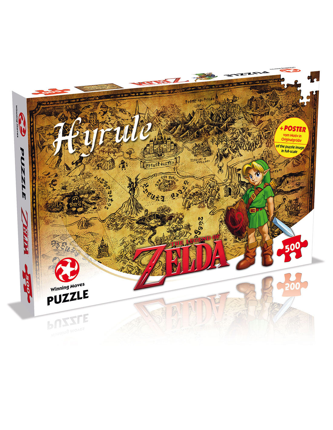 Puzzle Zelda - Hyrule - 500 pièces