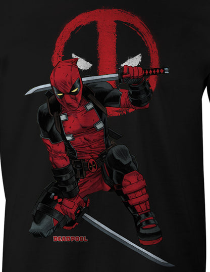 T-shirt Marvel - Deadpool Fight