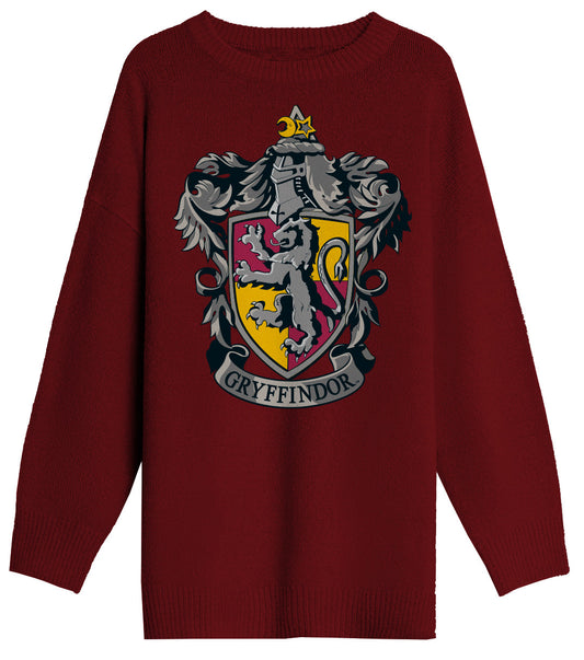 Harry Potter Women's Long Sweater - Gryffindor