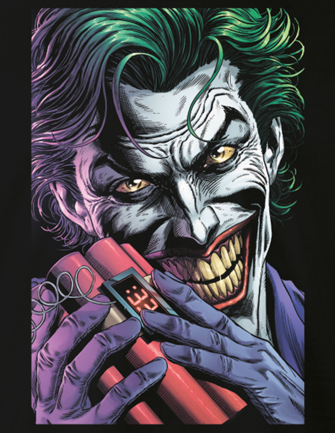 T-shirt The Joker DC Comics - Dynamite