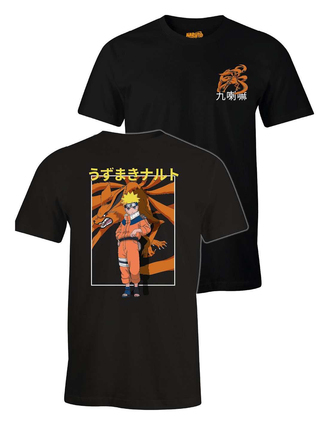T-shirt Naruto - Naruto et Kurama