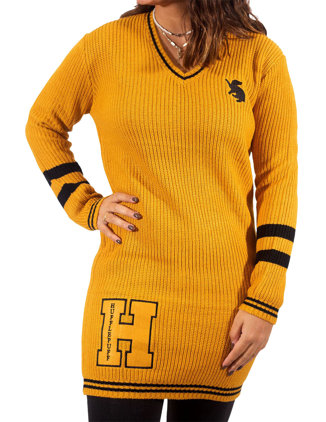 Harry Potter Sweater Dress - Hufflepuff