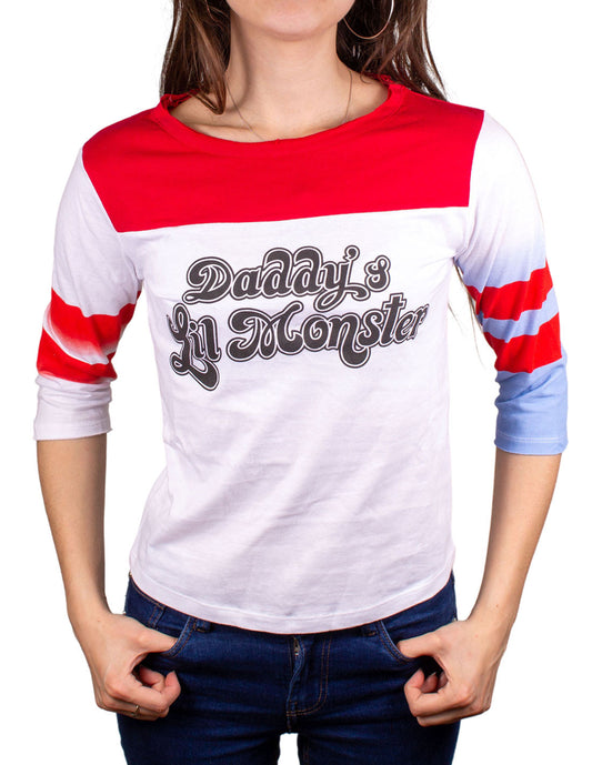 T-shirt Femme DC Comics - Sucide Squad - Daddy's Lil Monsters