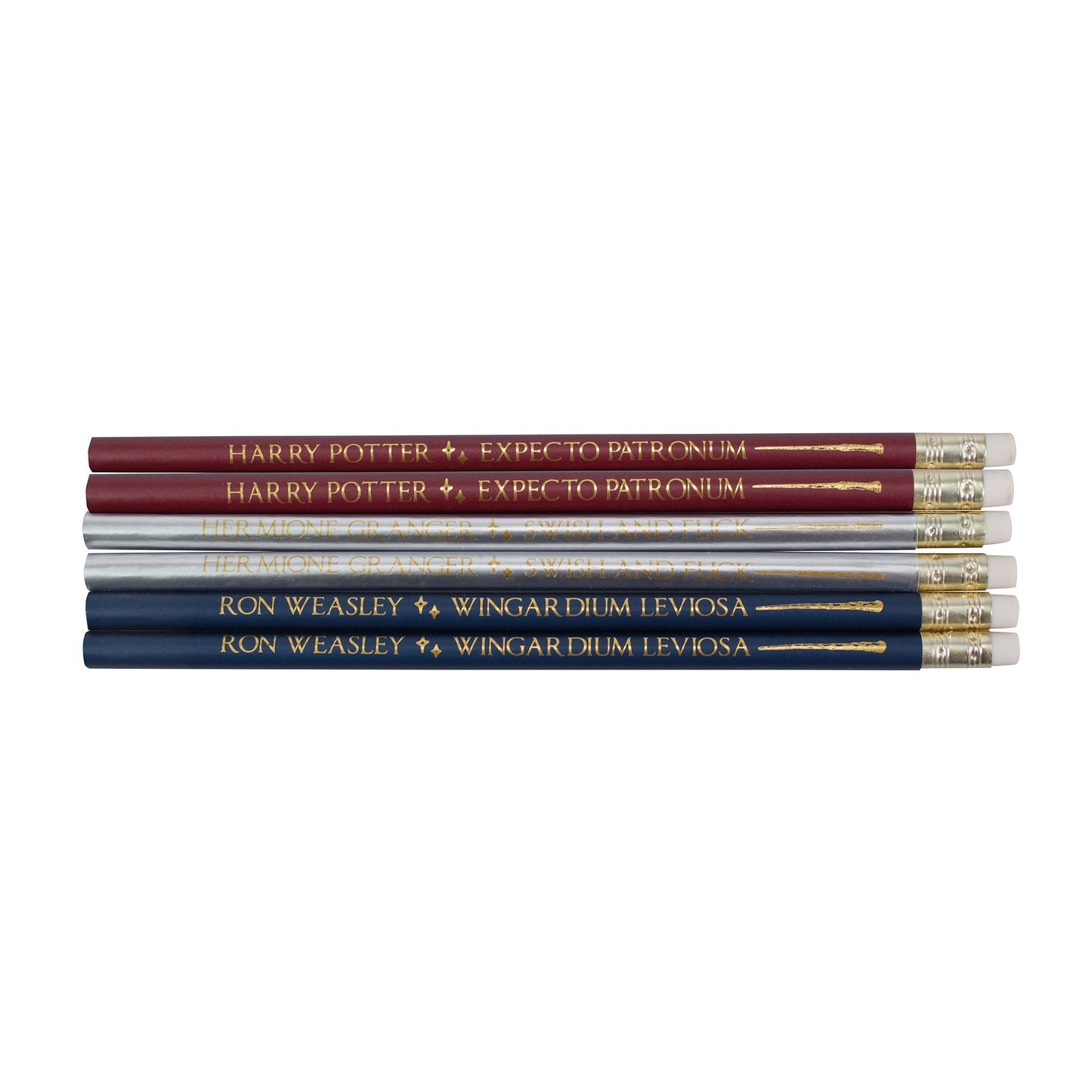 Set of 6 Harry Potter pencils - Wands