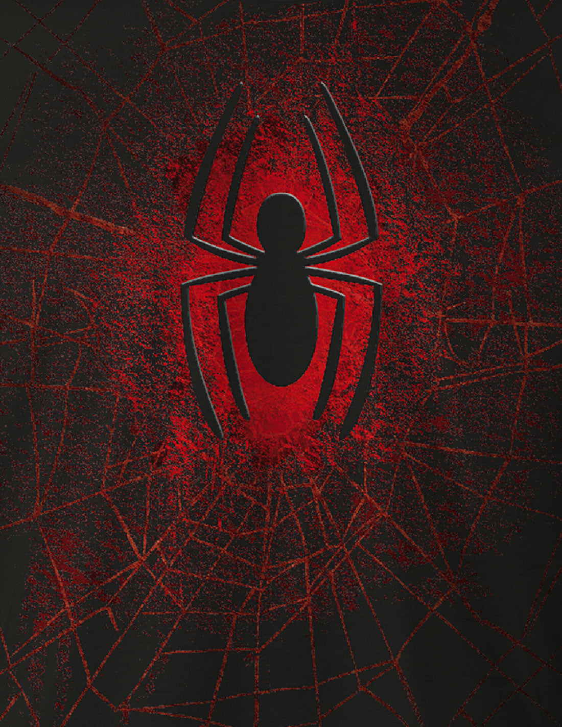 Marvel Spider-Man T-shirt - Destroyed Spider Web