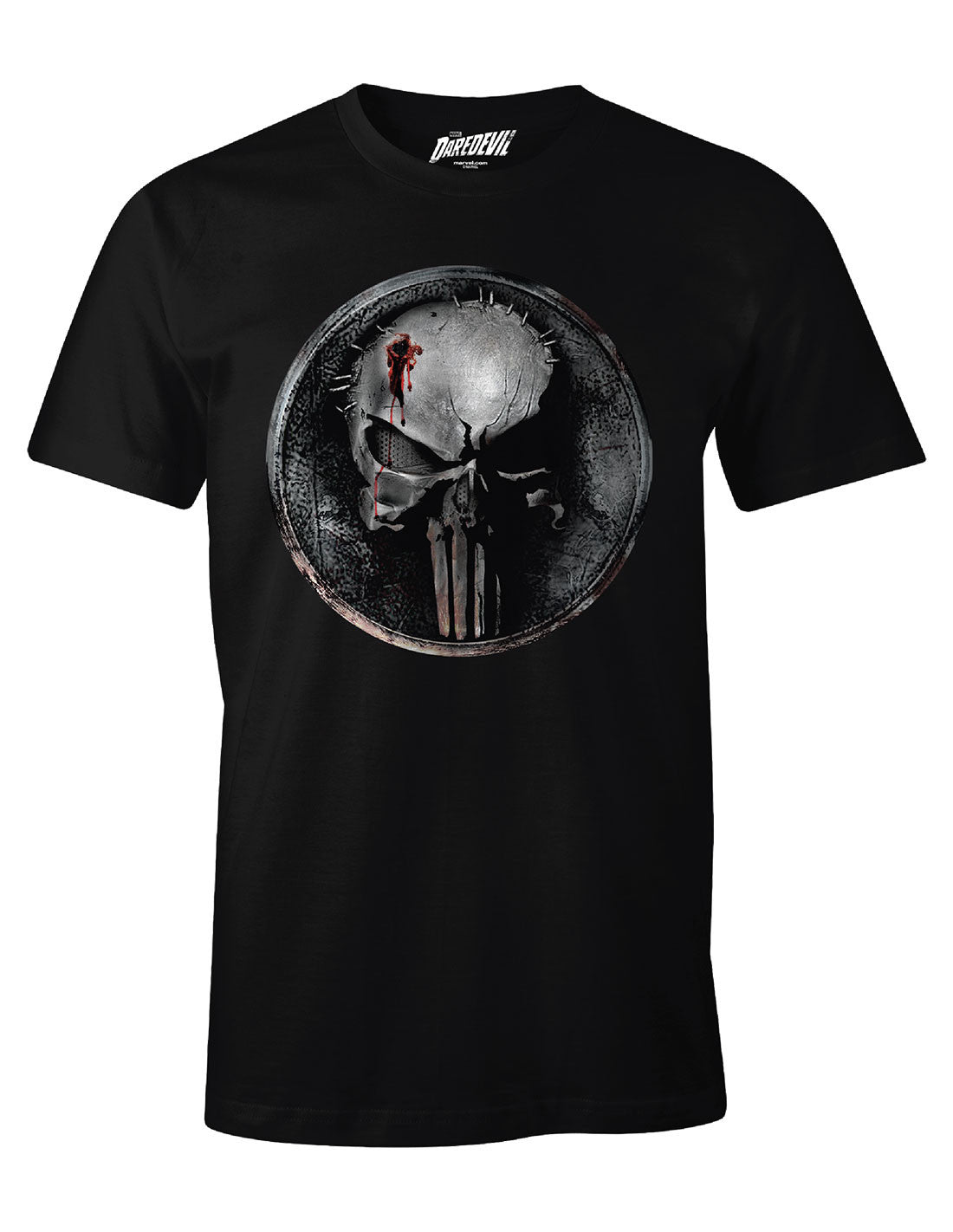 The Punisher Marvel T-shirt - Blood Punisher Logo