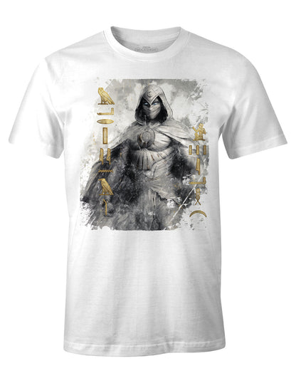 Moon Knight Marvel T-shirt - Hieroglyphs