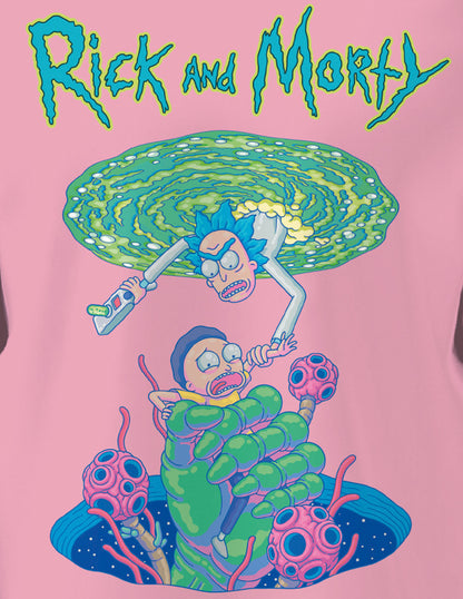 Rick &amp; Morty Sweatshirt - Portal Fall