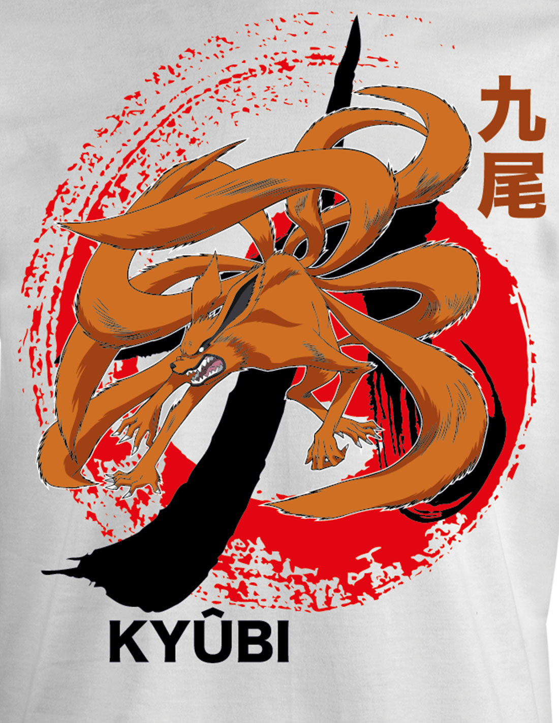 Naruto t-shirt - KYUBI