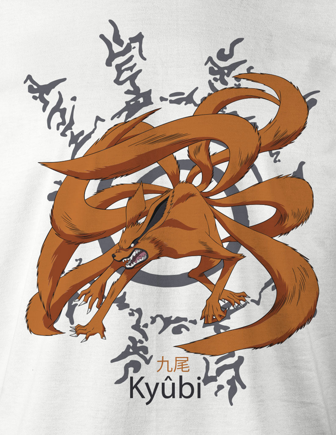 T-shirt Naruto - Kyubi