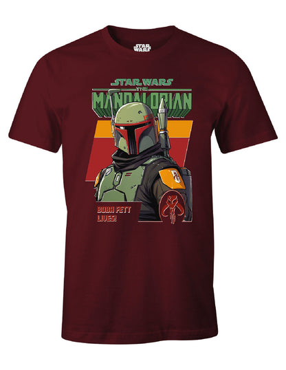 T-shirt The Mandalorian Star Wars - Boba Fett Lives