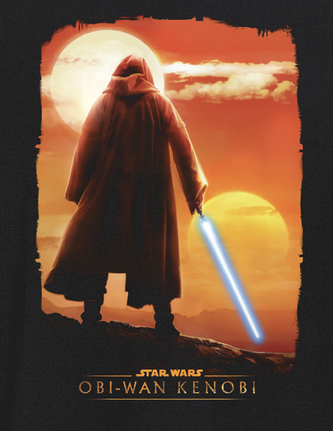 T-shirt Obi-Wan Kenobi Star Wars - Poster