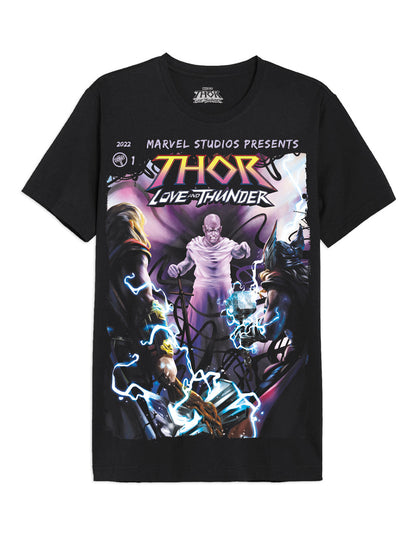 T-shirt Thor Love and Thunder Marvel - Comics Cover