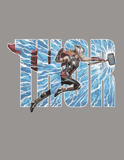 T-shirt Femme Thor Love and Thunder Marvel - Mighty Thor