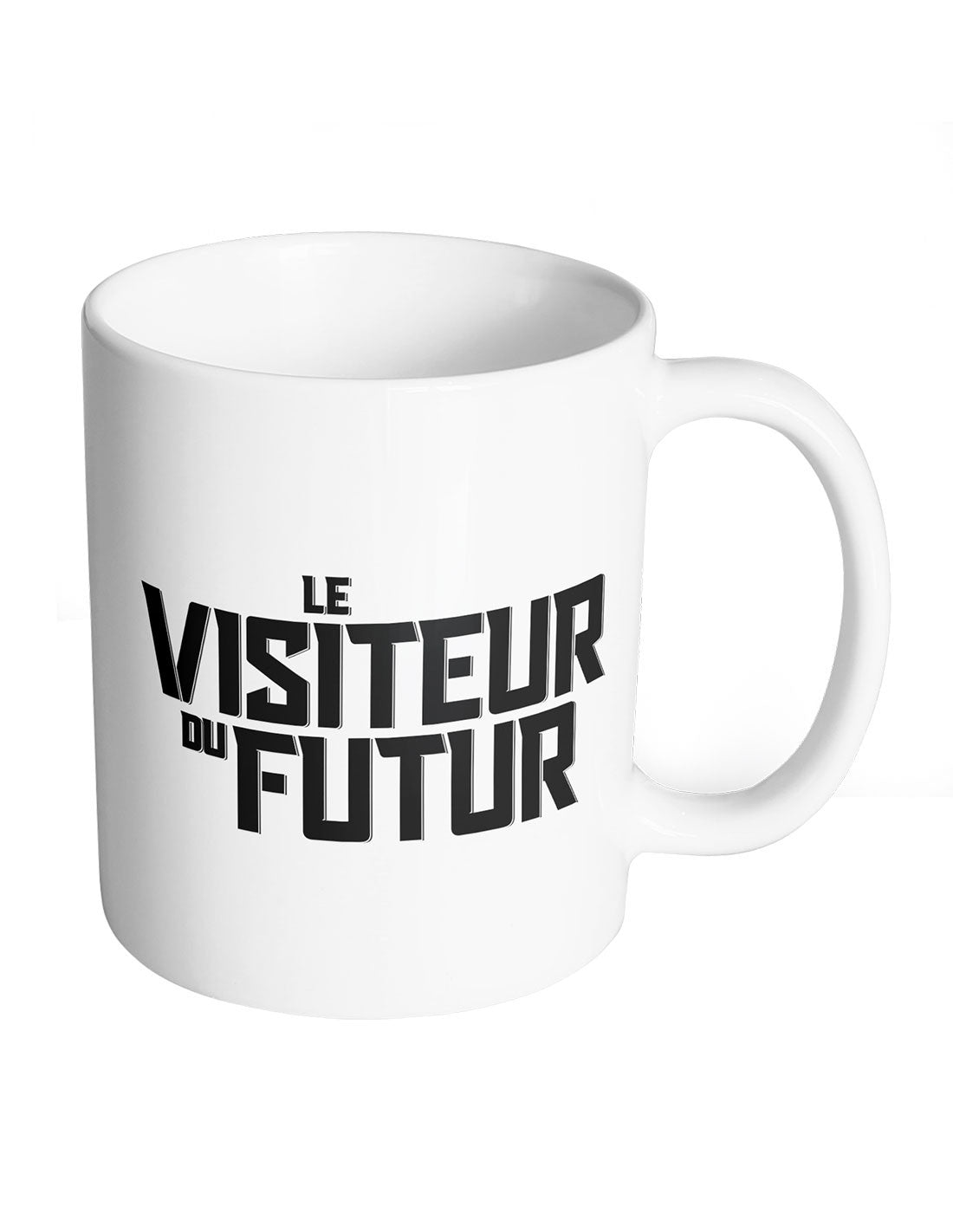 Mug The Visitor from the Future - Logo