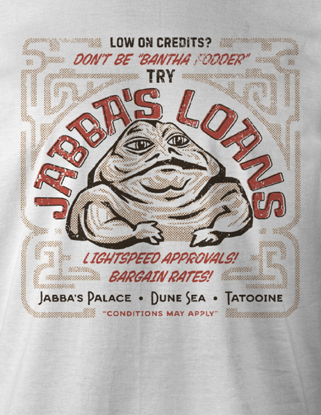 T-shirt Star Wars - Jabba's Loans