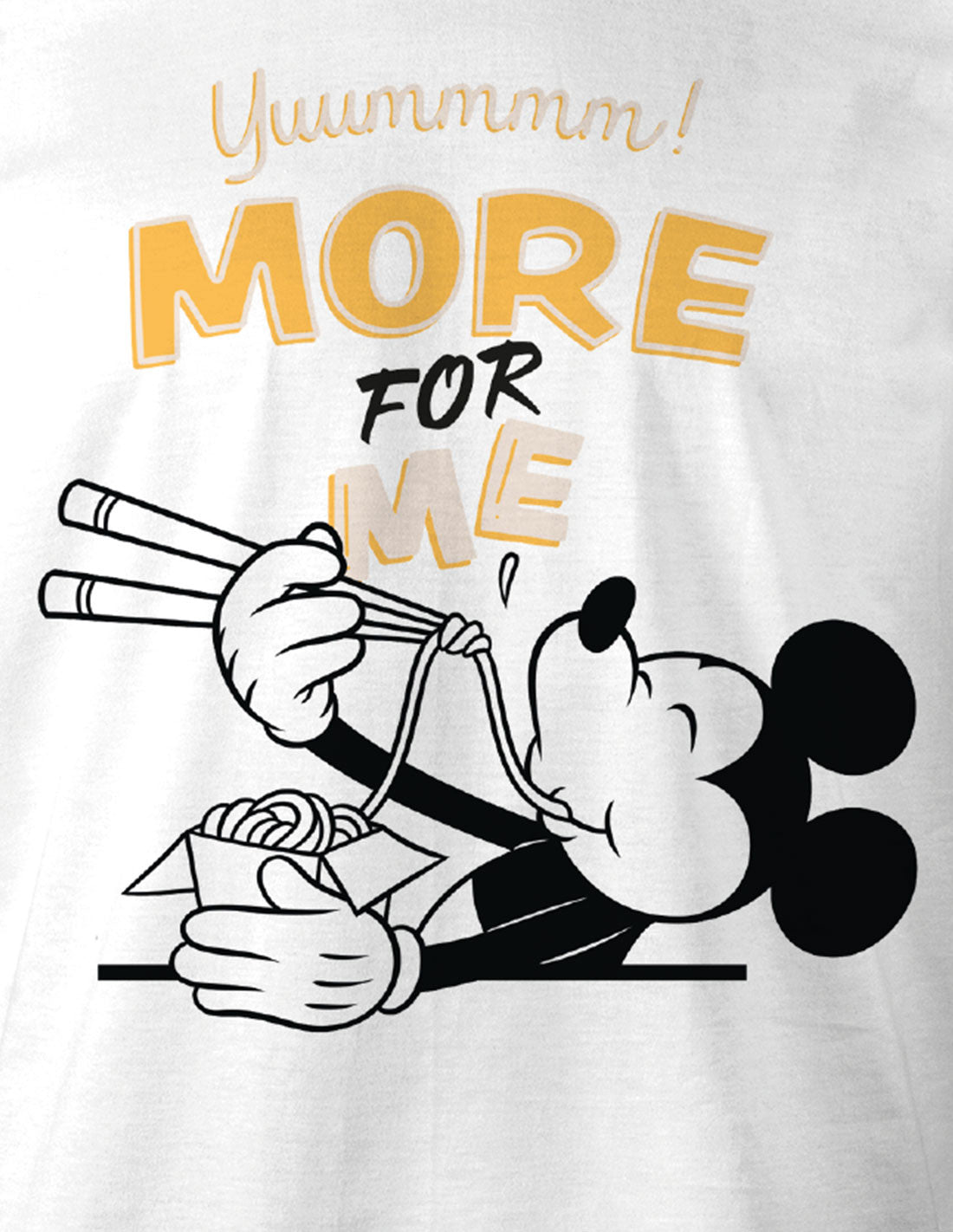 T-shirt Mickey Disney - More for me