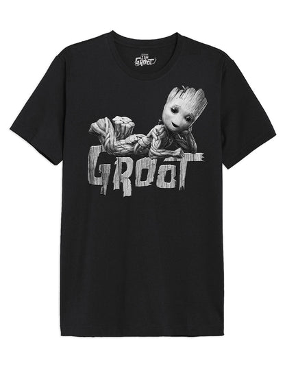 I am Groot Marvel T-shirt - Lengthened Groot