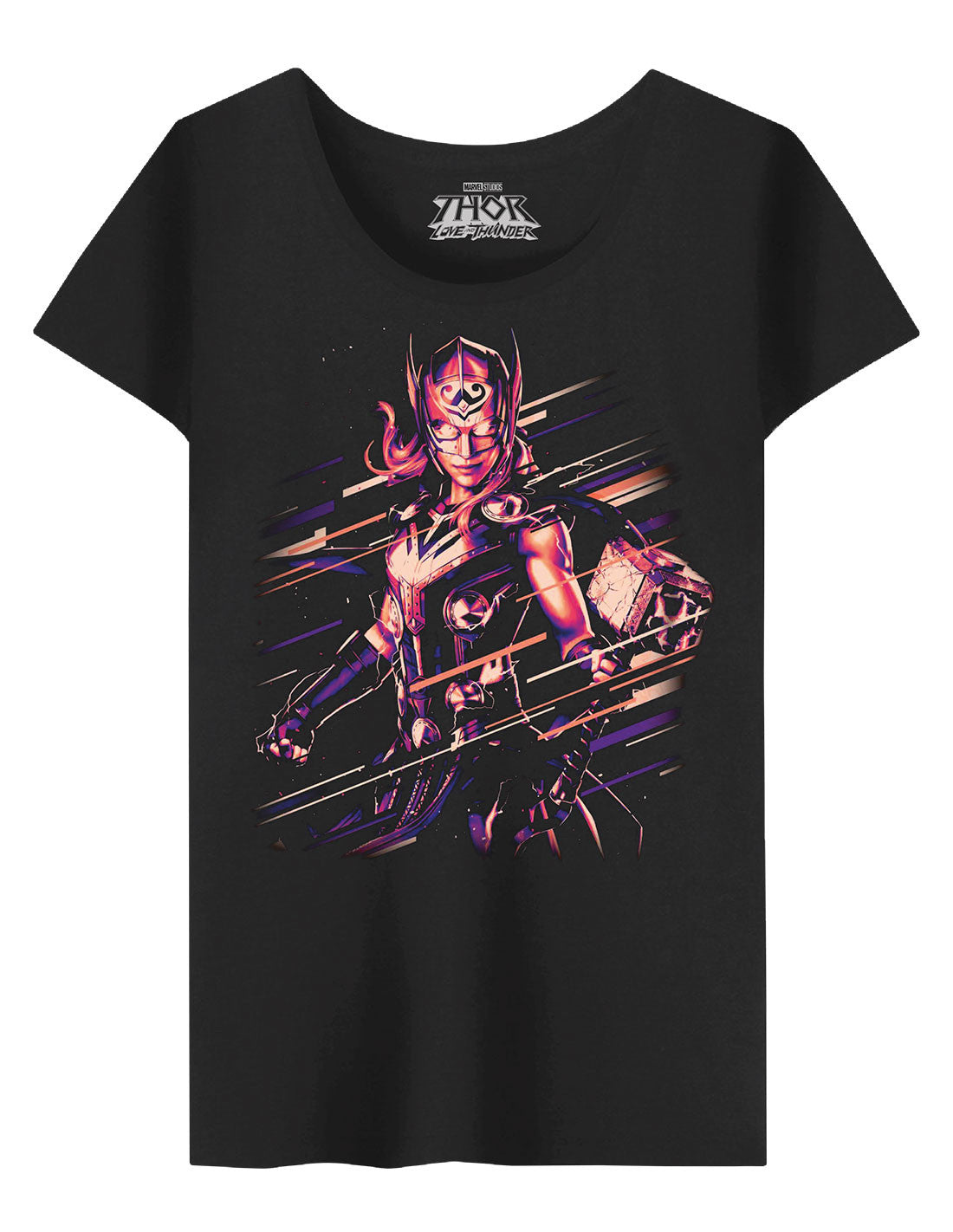 T-shirt Femme Thor Love and Thunder Marvel - Goddess Mighty Thor