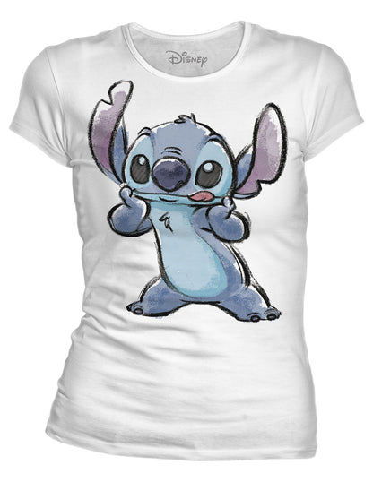 T-shirt Femme Disney - Draw Stitch