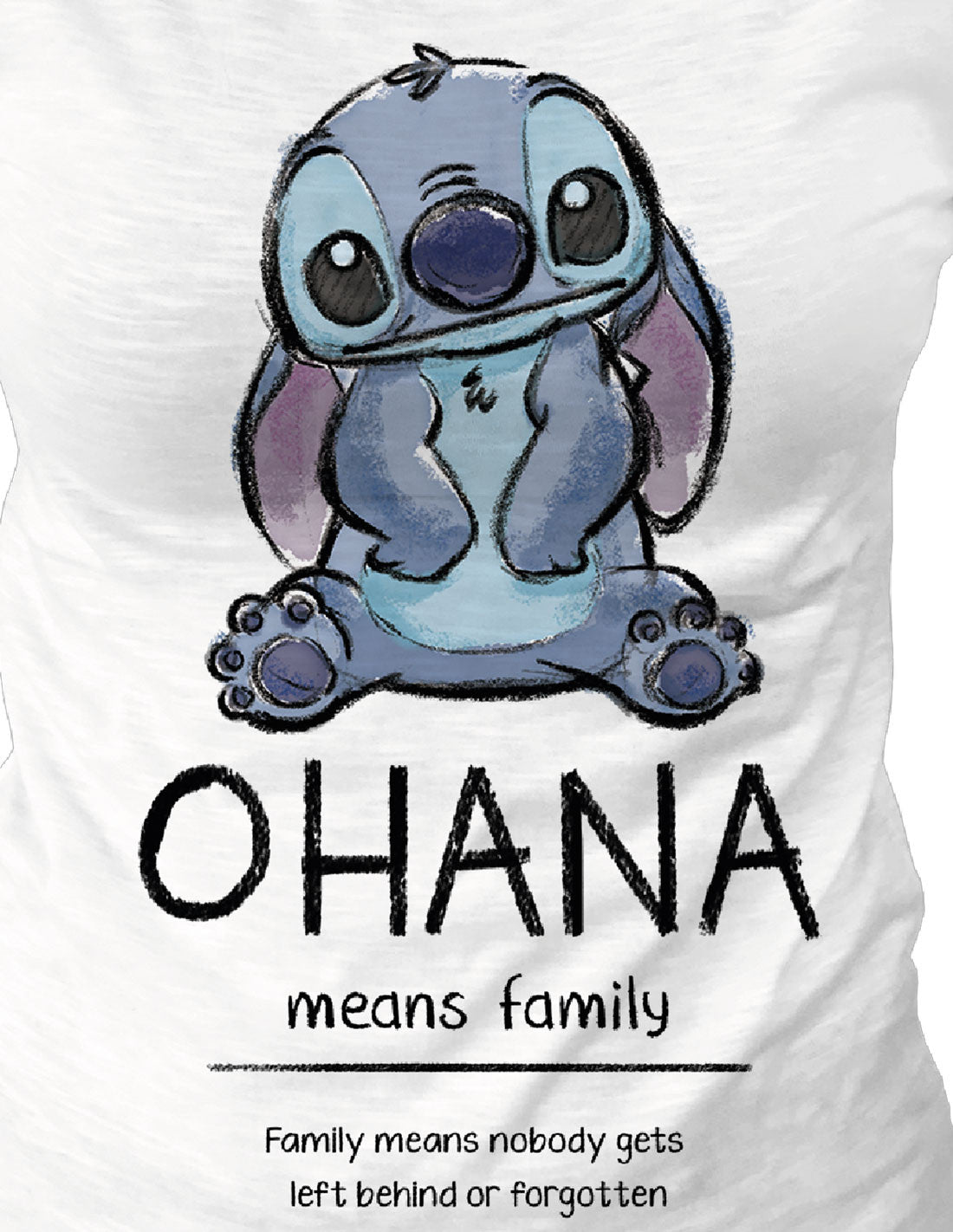 Disney Women's T-shirt - Ohana Means Family 