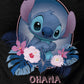 T-shirt Femme Disney - Stitch Portrait Ohana