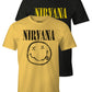 Nirvana Tee - Grunge Smiley Logo