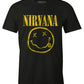 Nirvana Tee - Grunge Smiley Logo