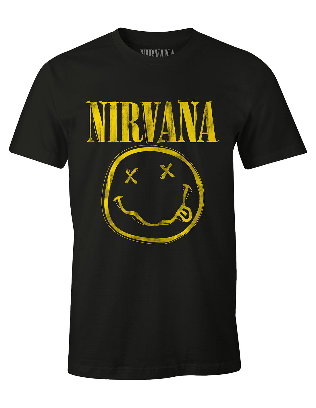 T-shirt Nirvana - Grunge Smiley Logo